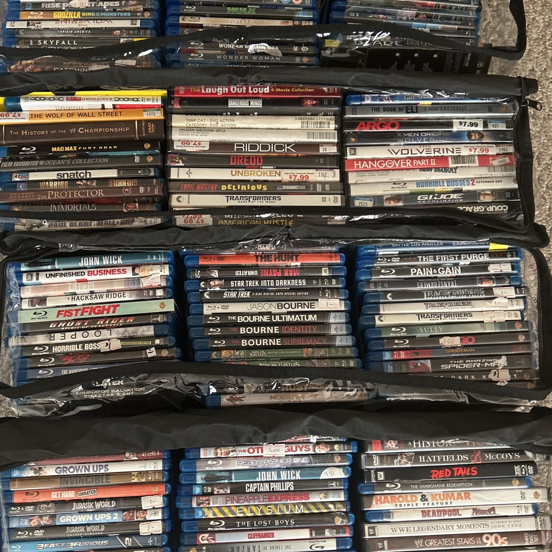 Used Dvds And Blue ray