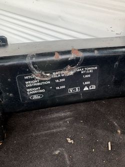 Ford f350 and f250 hitch