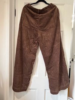 Brown Corduroy Straight Leg Pants – Women’s Size 12