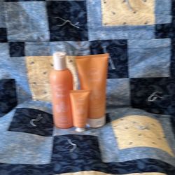 Jafra Royal Almond Hand And Body Wash, Rich Body Oil, and Hand Cream