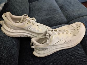 Hoka 7.5 White Tennis Shoes