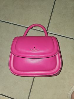Kate spade puffy cross bag hot pink
