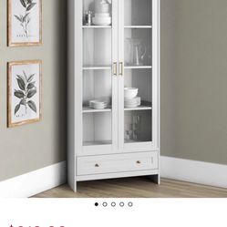 Wayfair Display Cabinet Inside Box for Sale. Below Retail Price