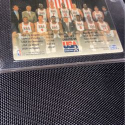 1992 Dream team Card 