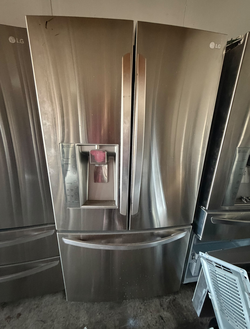 LG 3-Door French Door Fridge Stainless Steel