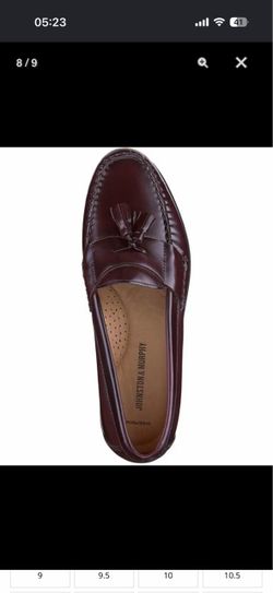 Brand New Johnston & Murphy Brown Leather Loafers - Men's Size 11