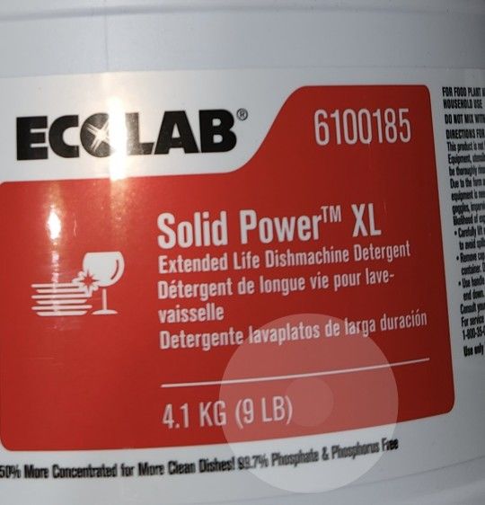 Ecolab Solid Power XL GlassGuard, Spotless Detergent