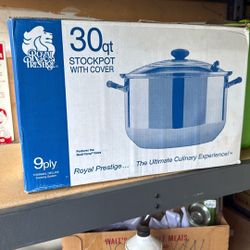 Royal Prestige Stockpot With Cover 30 Qts