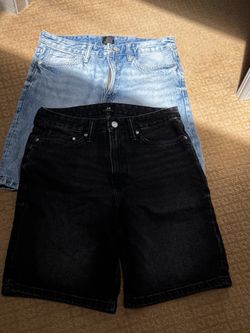 2 Set Of Short H-&M Low Used Size 32 Men