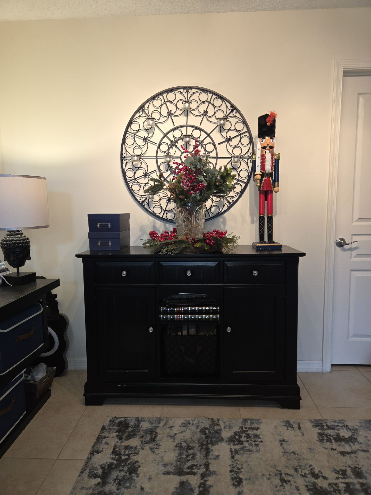 Credenza, Bar, Console, Table, Book Case, And Desk For Sale!