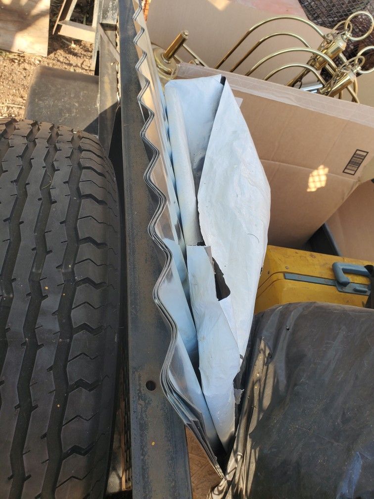 Sheet Metal Corrigated (7) 30" Wide 24"long