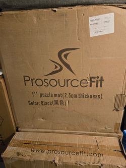 ProsourceFit Exercise 1" Puzzle/Exercise Mat (3) Boxes