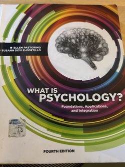 What Is Psychology?  Fourth Edition 