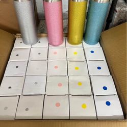 20 Oz Glitter Tumblers