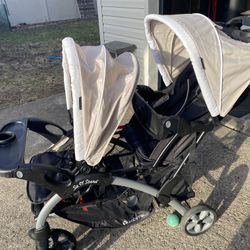Sit and Stand Double Stroller