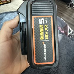 McLaren Dewalt 18v Xr 5AH