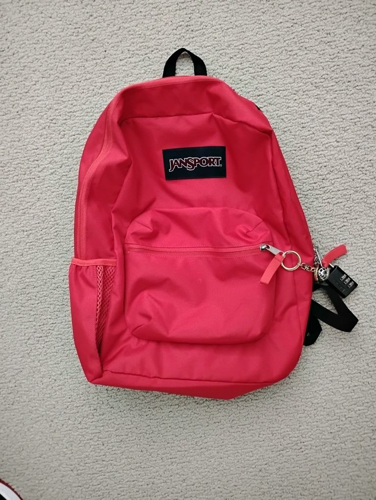 Red Jansport Backpack