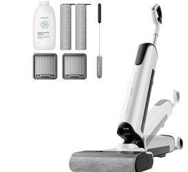 uwant D100 Wet Dry Vacuum Cleaner 180°Lay-Flat Vacuum Mop All in One with 18000Pa Suction Auto Self-Cleaning Anti Odor Stick Pushin Mop Dual-Edgeg