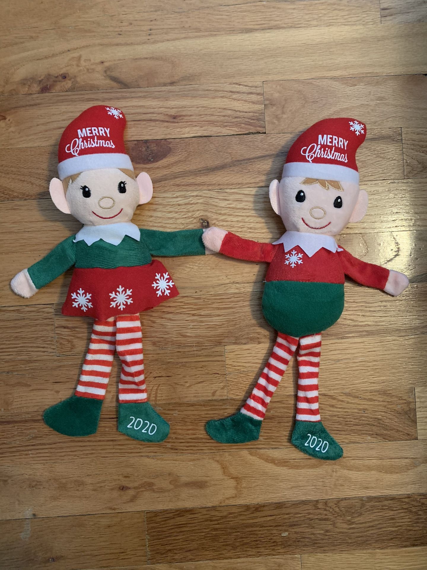 Personalized Boy or Girl Christmas Elf Plush Doll