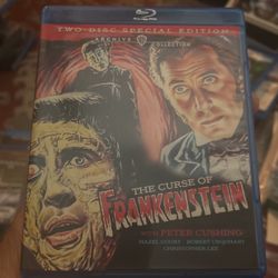 Blu-ray The Curse of Frankenstein