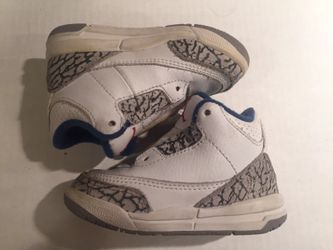 RETRO JORDANS 4 TRUE BLUE SIZE 5c SUPREME 2001