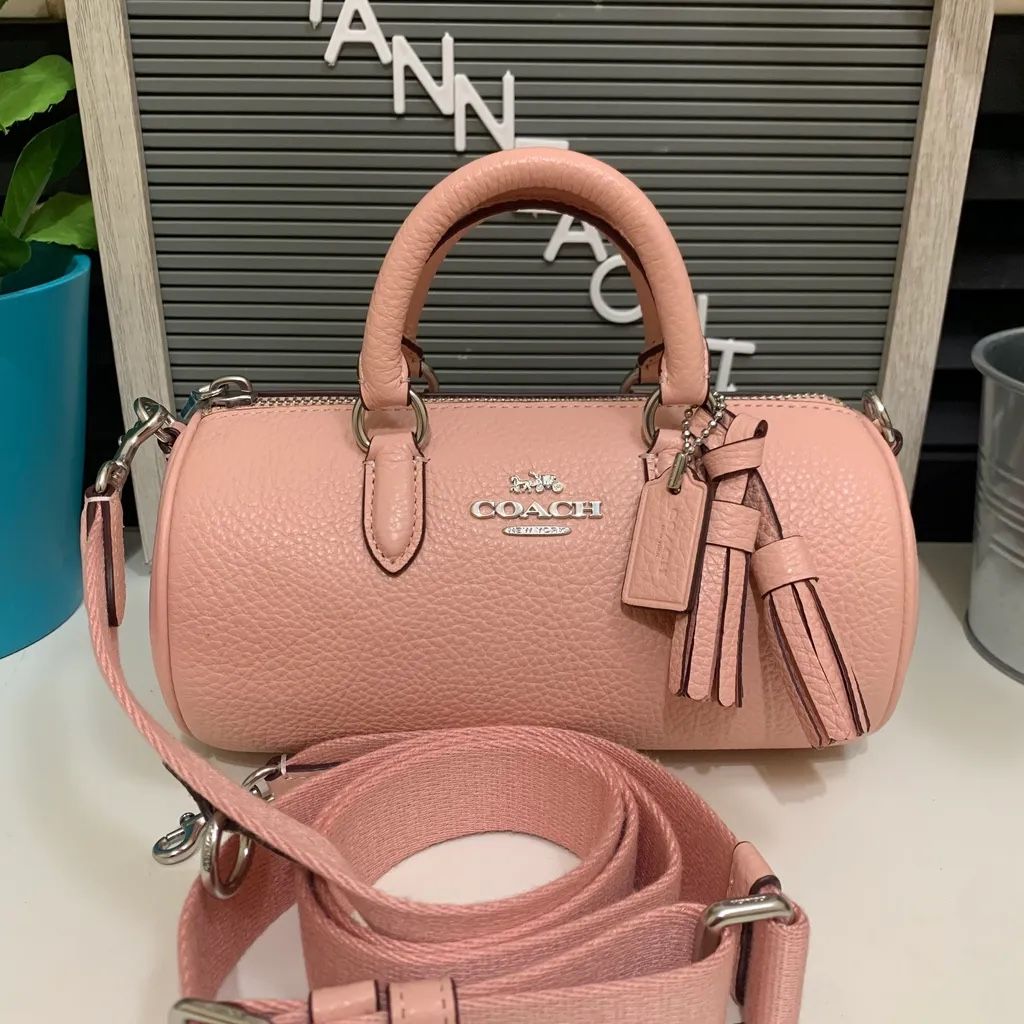 Coach Lacey Crossbody Light Pink New