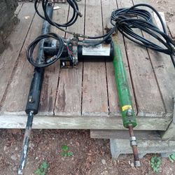 DeWald Hydraulic Rv Tip Out Motor With Rams And Line