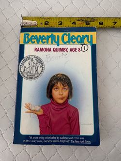 Ramona Quimby, Age 8 by Beverly Cleary  Vintage Paperback Book has wear on cover