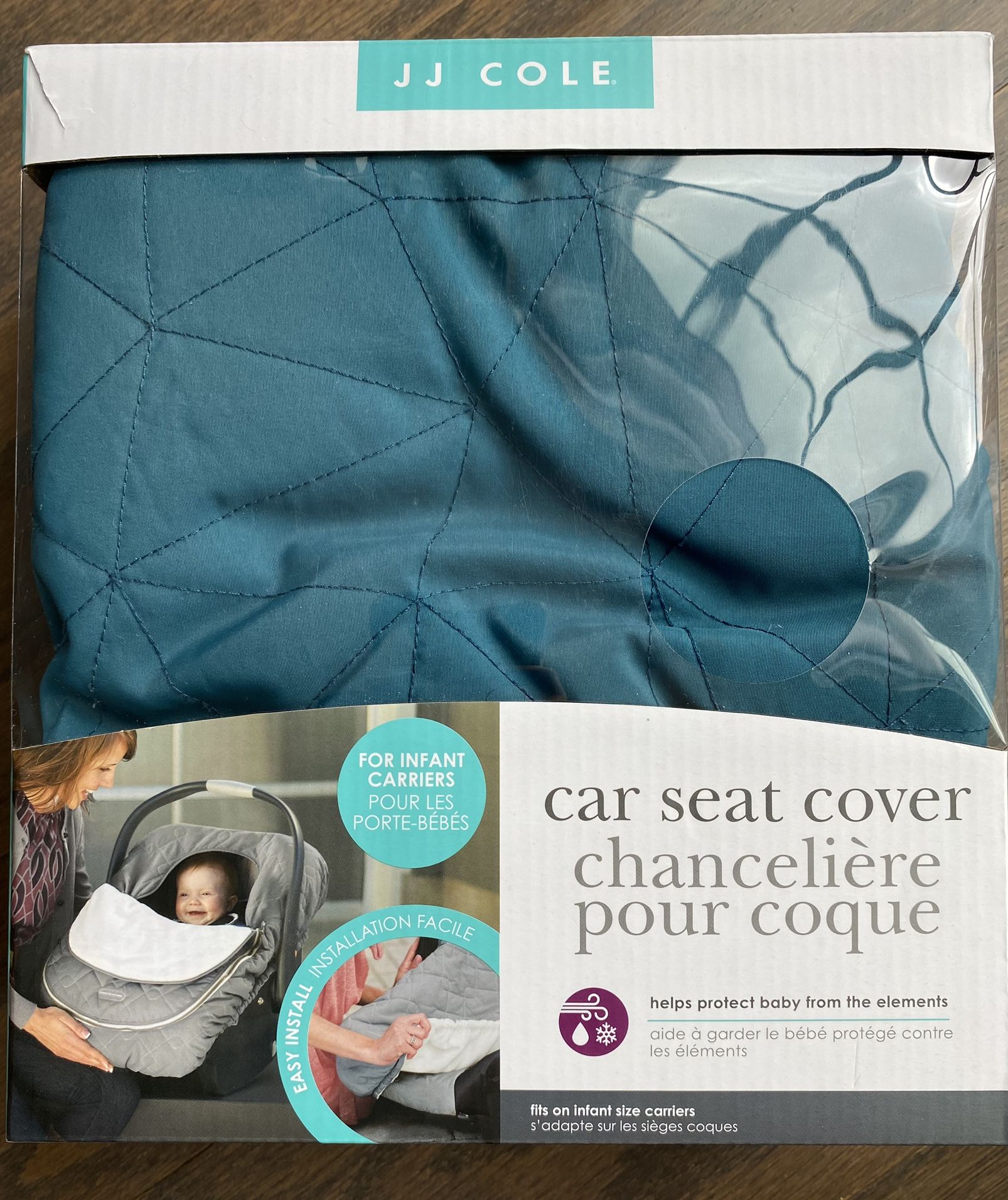 Baby Car Seat Cover JJ Cole Teal