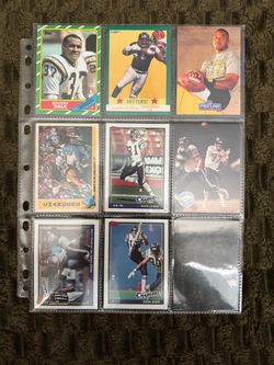 San Diego Chargers NFL Football Card Lot
