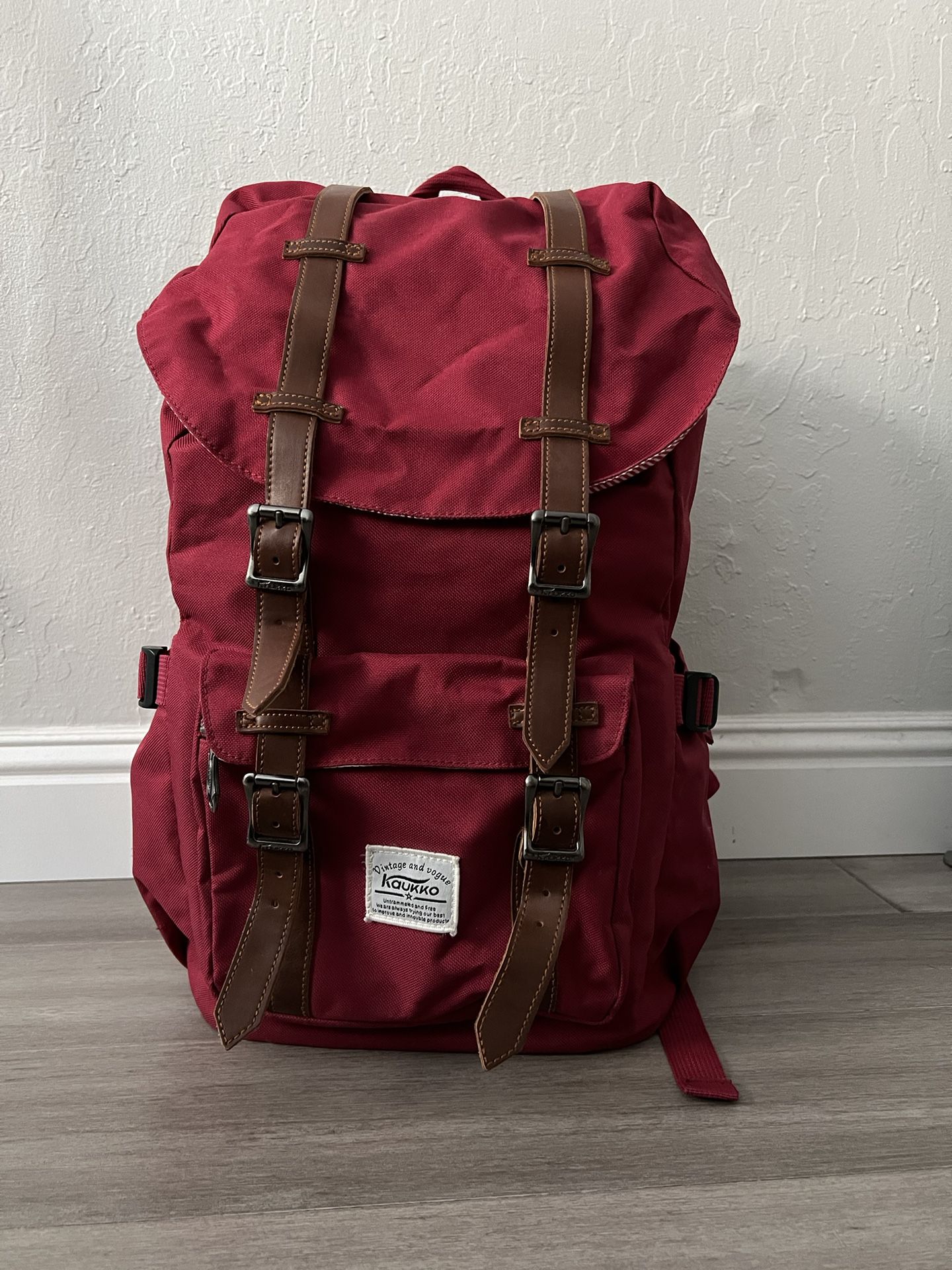 Red Backpack 