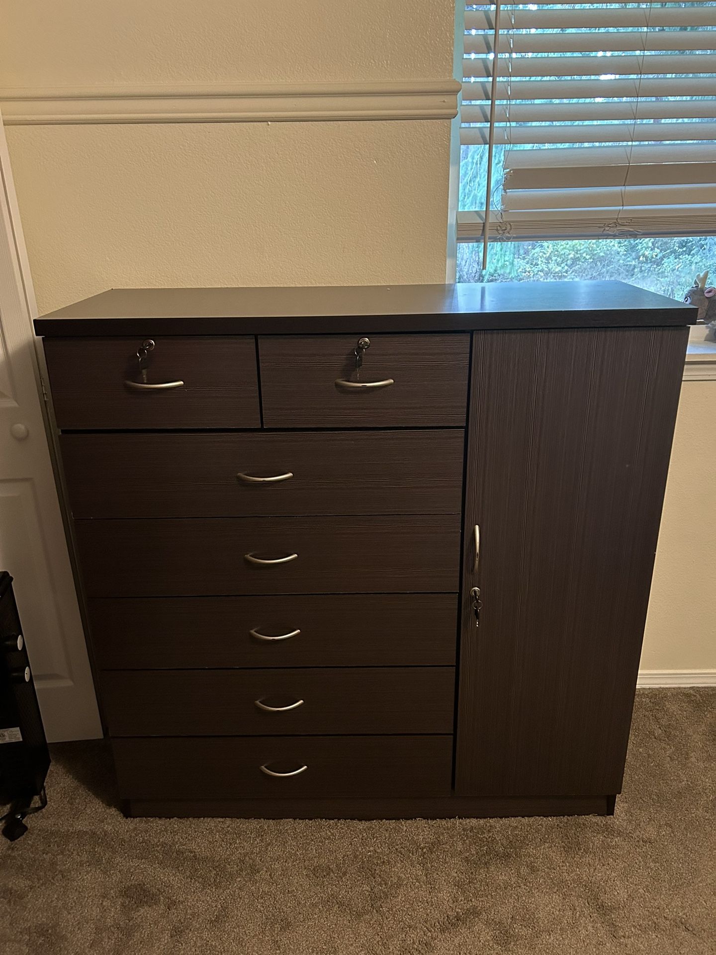Brown Dresser 