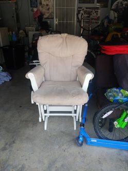 White Rocking Chair