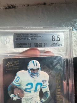 Graded football card