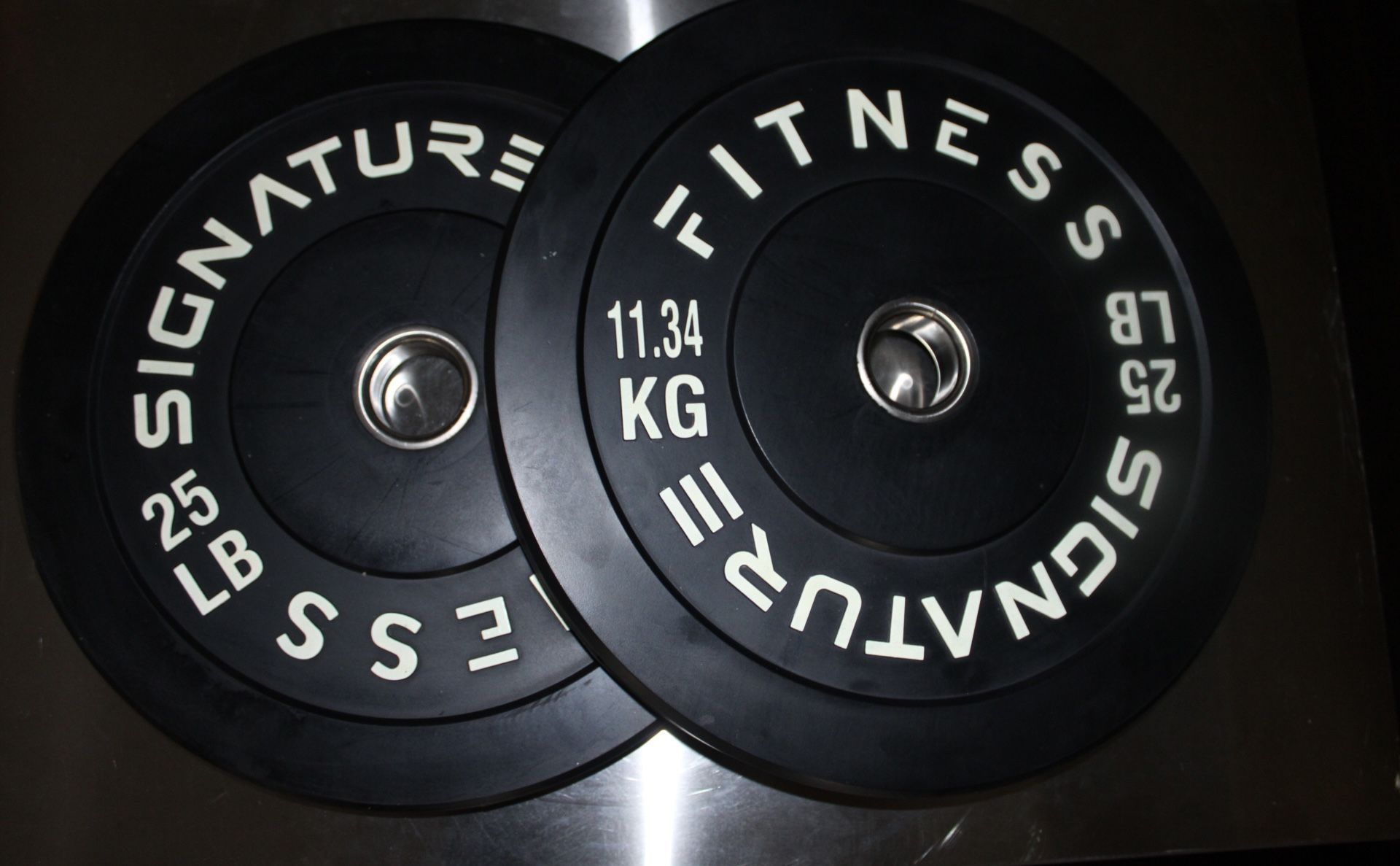 25 Lbs Bumper Weight Plates New