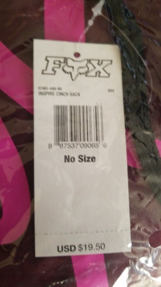 Fox inspire cinh,back 15 l × 14 w