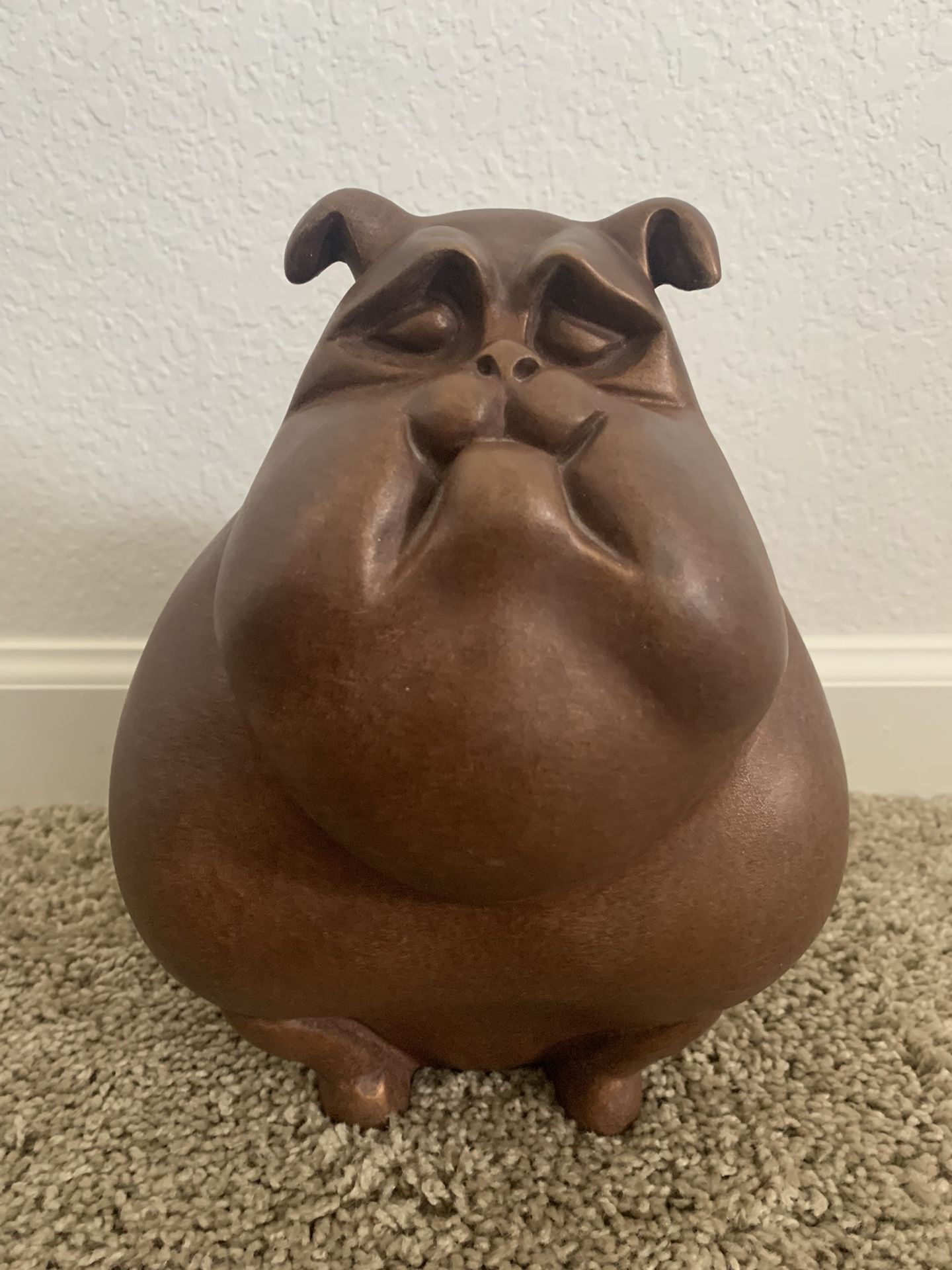 Austin Production Bulldog Sculpture “Small Bubba”