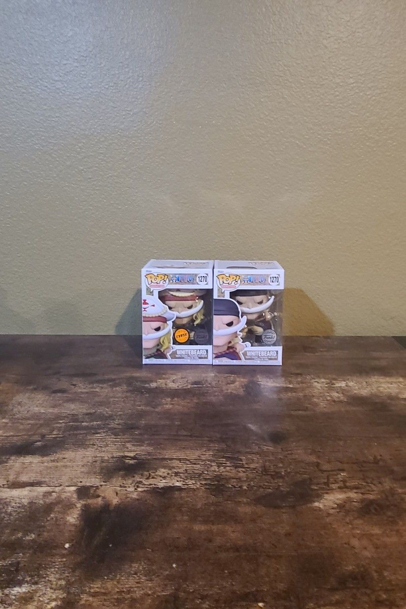 One Piece 1270 Whitebeard chase & common funko pop bundle anime