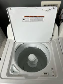 White Top-Load Washing Machine