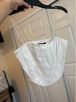 Forever 21 leather shirt
