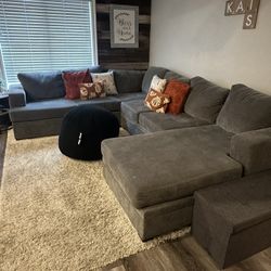 Grey Sectional couch