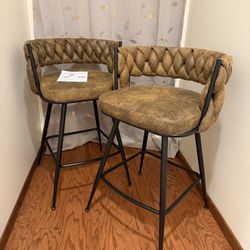 Two New Barstools $80