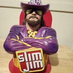 Collectable Randy Savage "Macho Man" Slim Jim Holder