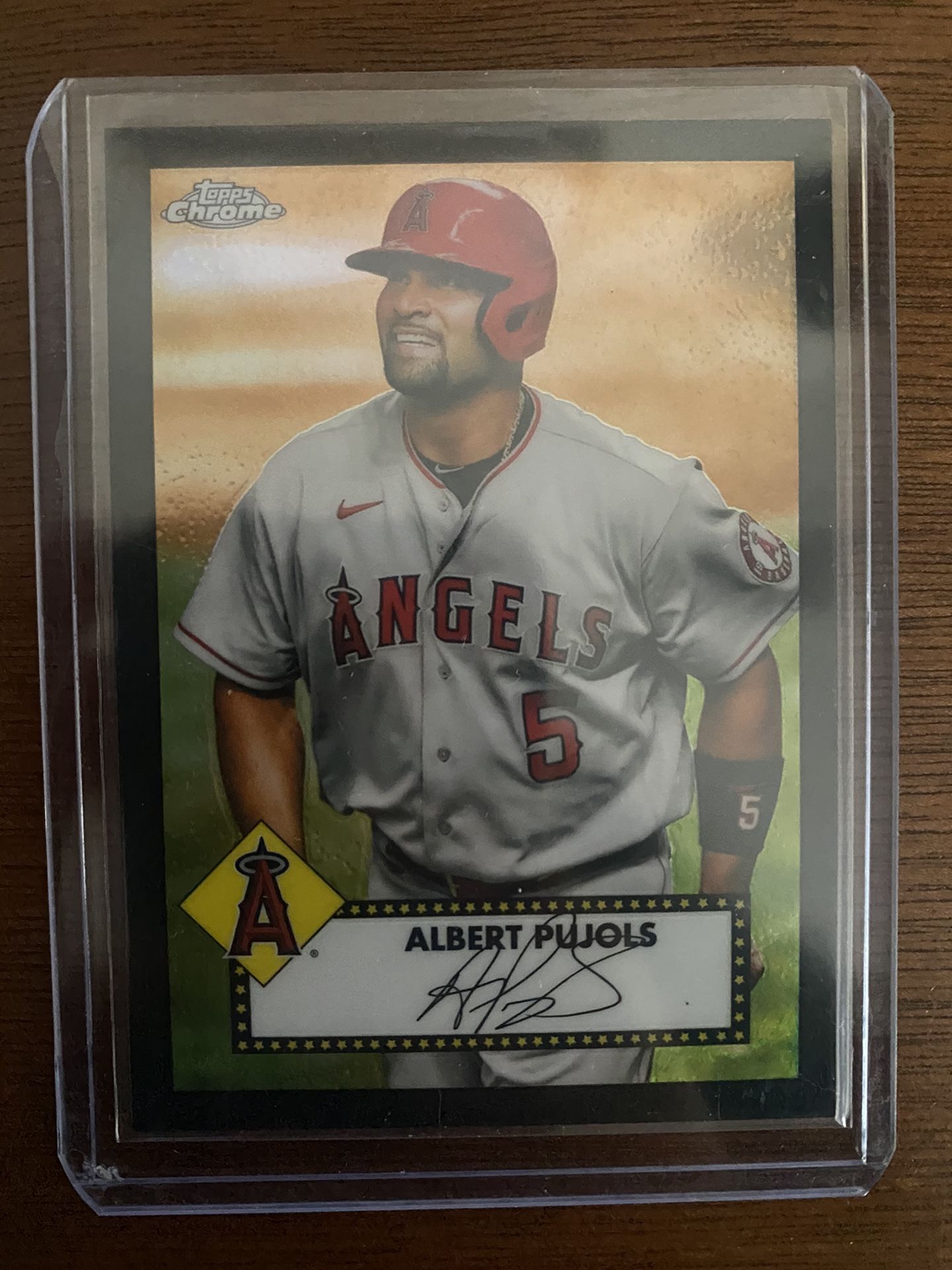 Albert Pujols Topps Chrome /25