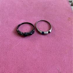 Sterling Rings