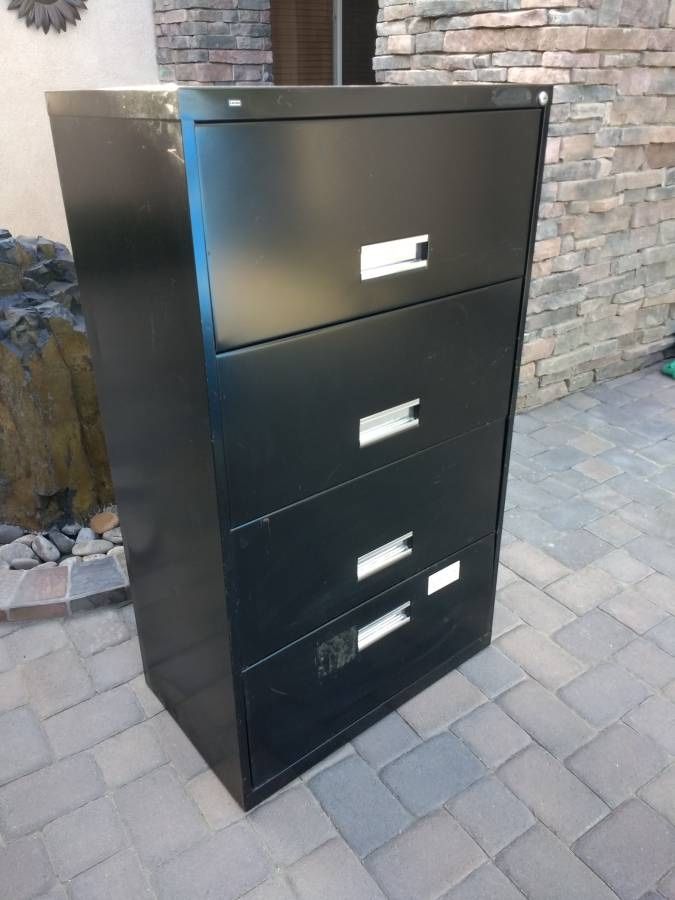 TWO FILING CABINETS