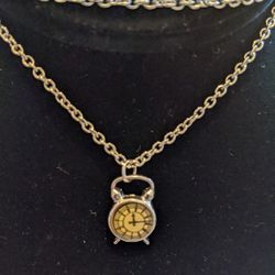 Small Watch Piece On a Necklace 