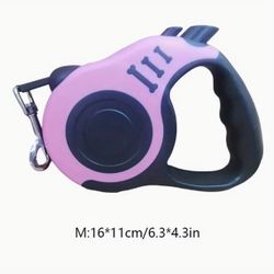 Durable Double Switch Retractable Pet Leash For Dogs - Easy Control And Comfortable Grip