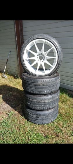 Tires on Rims