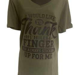 Women V-Neck Tee